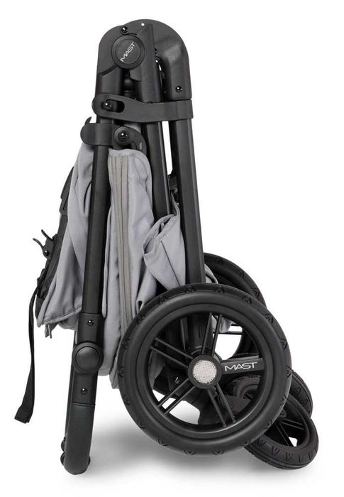 Прогулянкова коляска Mast M.4x PLUS Швейцарія світло-сіра легка