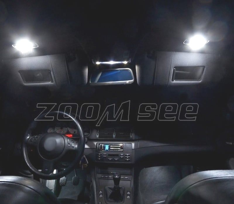 KIT COMPLETO 17 LAMPADAS LED INTERIOR BMW SERIE 3 E46 SEDAN COUPE M3 318I 318TI 323I 323IS 325I 325XI 99-05