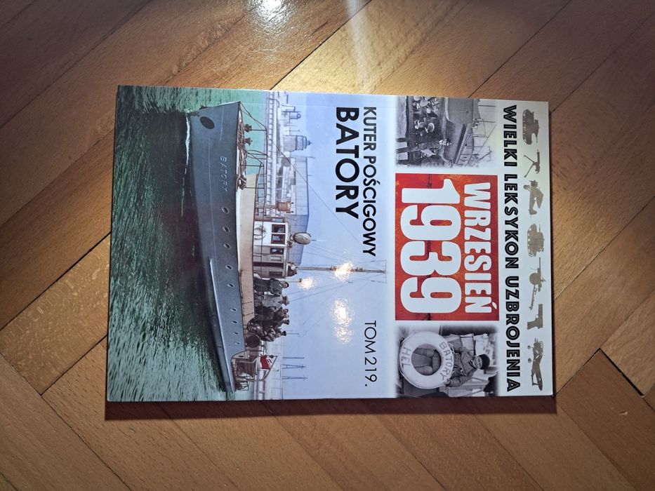 Wielki Leksykon Uzbrojenia Wrzesień 1939 tom 219 kuter pościgowy bator