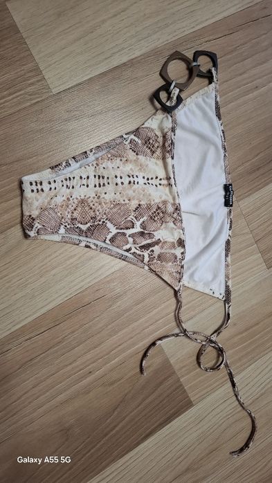 Bikini, dół,  print, panterka, calzedonia