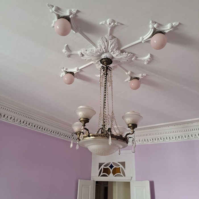 Lustre Arte Nova em excelente estado