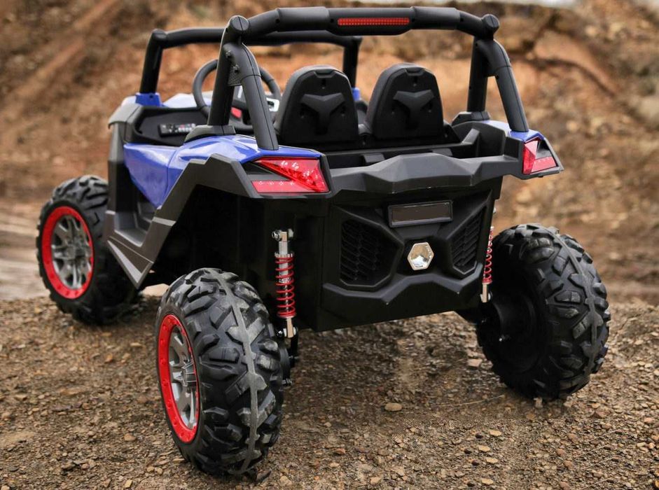TERENOWY BUGGY UTV 24V 480W 4x4 Elektryczny Auto Akumulator 2 DZIECI