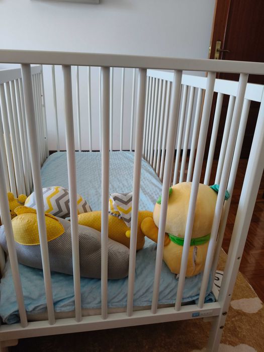 Berço bebe branco