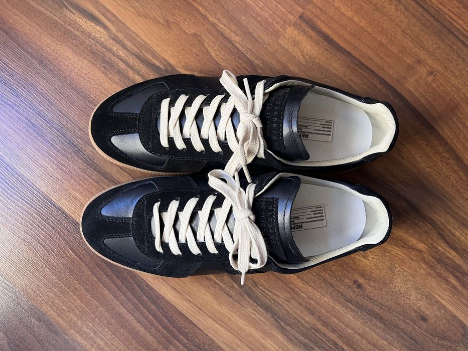 buty maison margiela gats czarne rozmiar 43