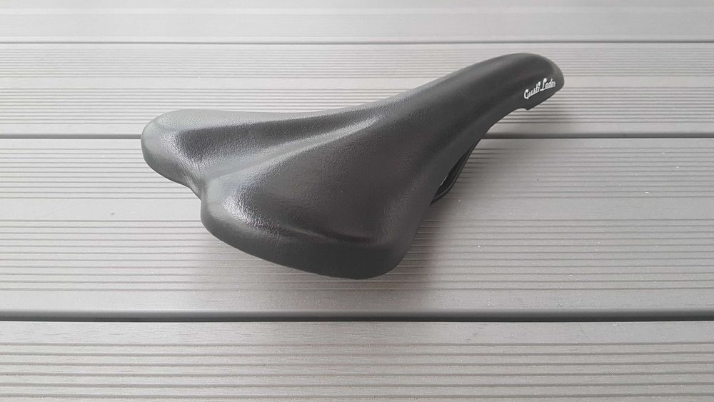 Skórzane siodełko Gusti Leder ideał / szosa / gravel/ MTB / trekking