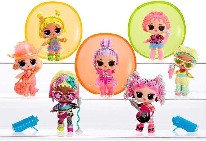 LOL neon pop Surprise Mermaids русалка  Surprise Hair Beads