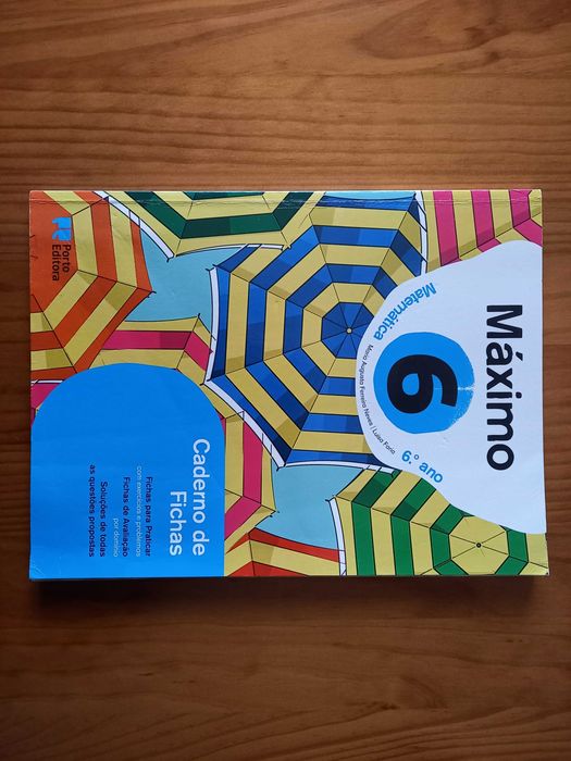 (NOVO, PORTES GRÁTIS) Máximo 6: Caderno de Fichas + Máximo do Aluno