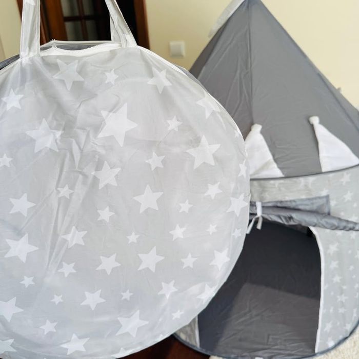Tenda + Túnel Infantil Kids Concept Star – Cinza