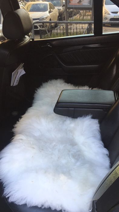 Овеча овечья шкура шкіра килимок з шерсті натуральний