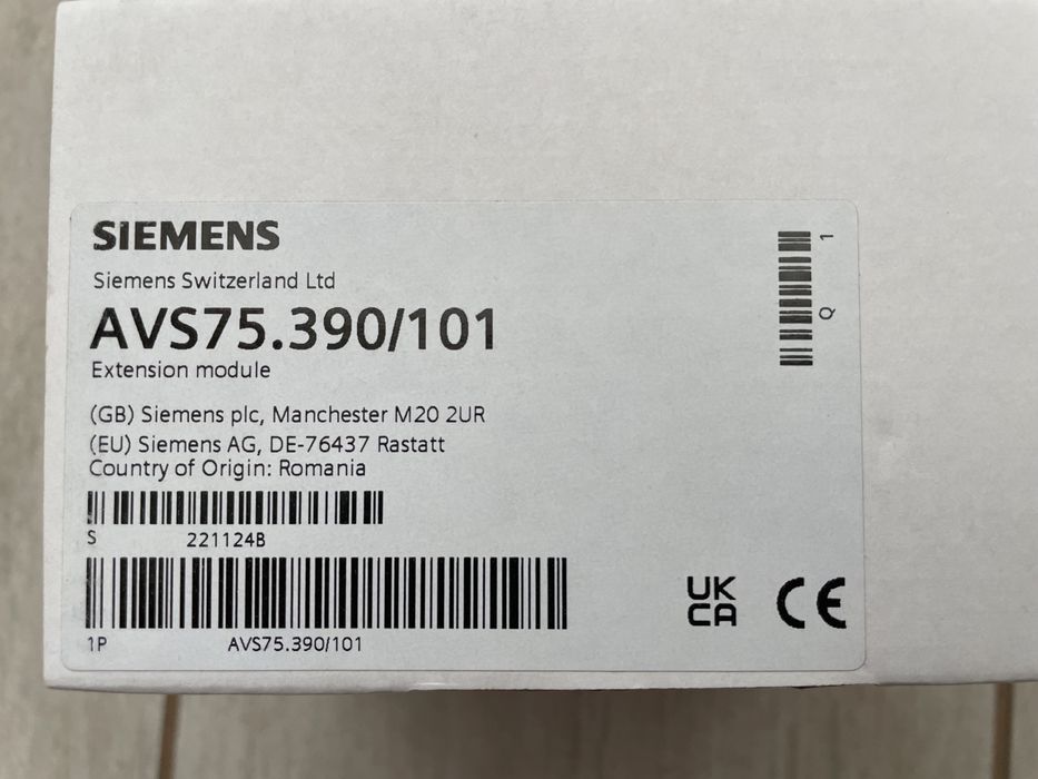 Siemens AVS75.390/101 (Модуль розширення)