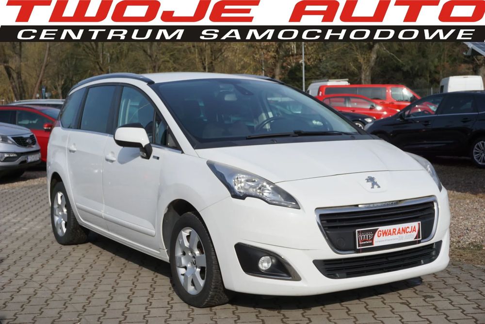 Peugeot 5008 GWARANCJA 1.6VTi 120PS LIFT 7miejsc Klimatronik PDC SuperStan Zamiana