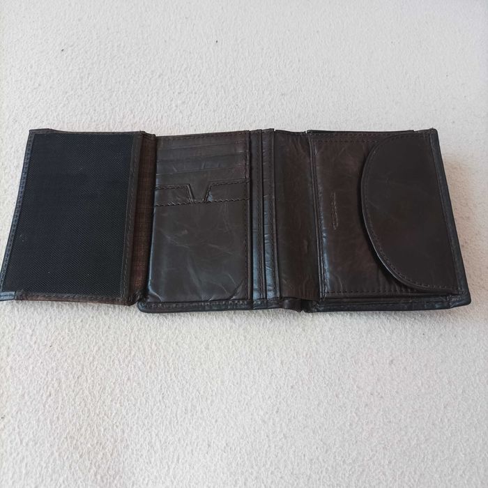 Skórzany portfel męski Fossil genuine classic