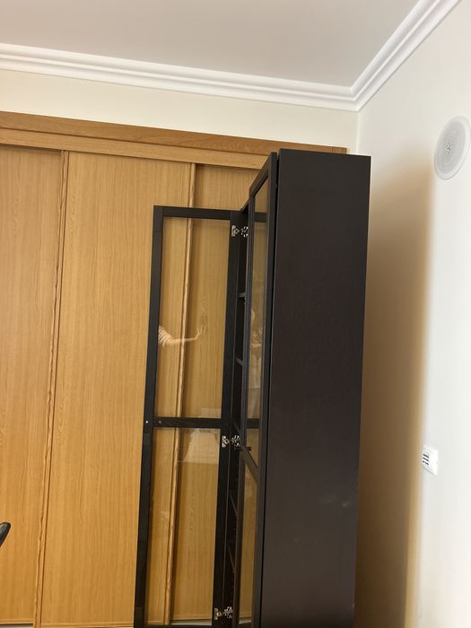 armário preto ikea