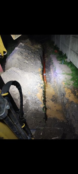 Usługi minikoparką, przyłącza, wykopy, minikoparka