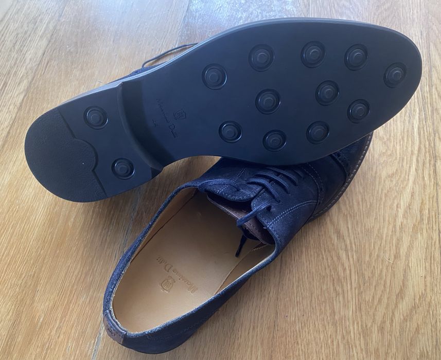 Sapatos Massimo Dutti - “Inglês Serraje Azul”