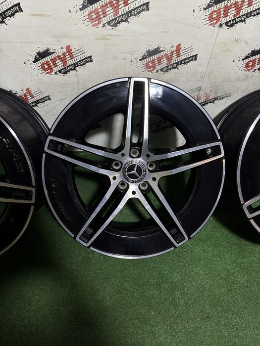 Komplet alufelg 5x112 19” przody tyły jak nowe