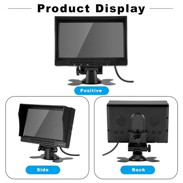 Kit Câmara de estacionamento e monitor 7 polegadas cabo 15 metros NOVO