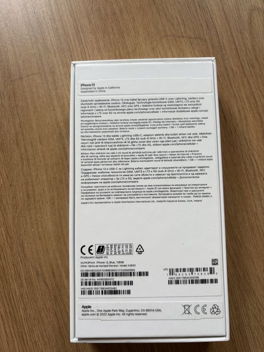 Smartfon IPHONE 13