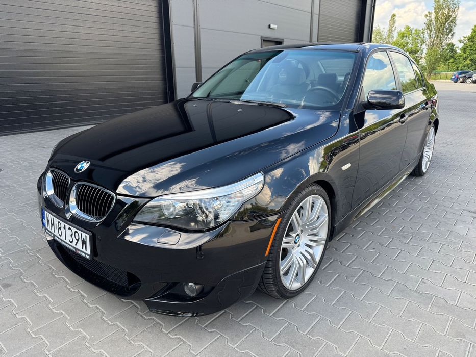 BMW Seria 5 4.8 367KM Lift M-Pakiet Logic7 NaviCIC Bi-Xenon Komforty Keyless