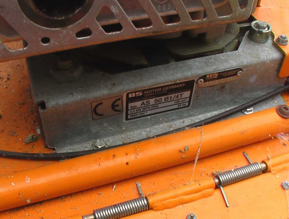 Odchwaszczarka szczotka Wildkraut-Hex AS MOTOR karczownica odkurzacz