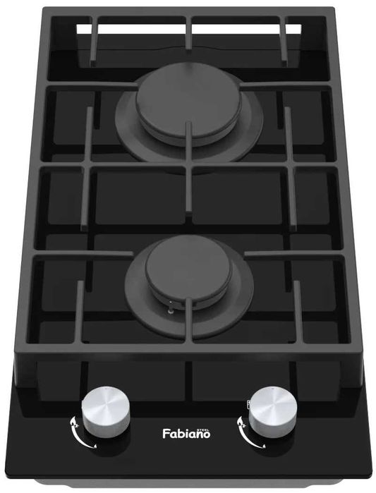 Варочная поверхность  Fabiano газовая  FHG 862  Black Glass
