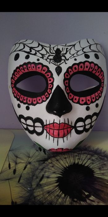 Maska karnawałowa (na Halloween) sugar skull