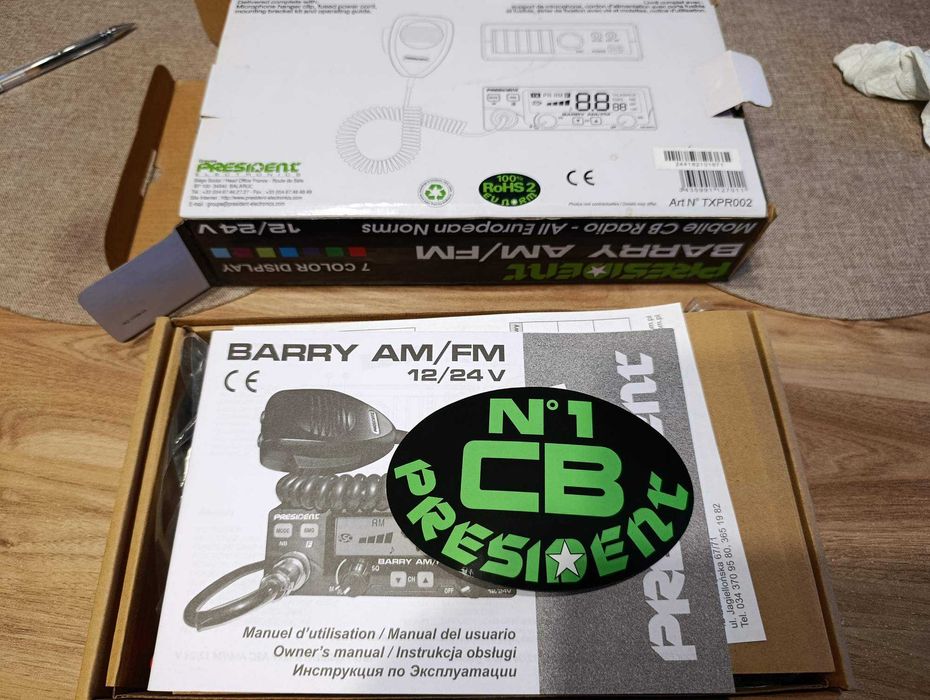 CB RADIO President Barry