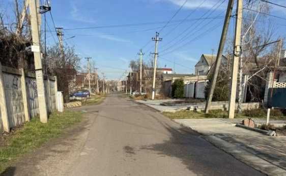 Участок на морской стороне в Крыжановке