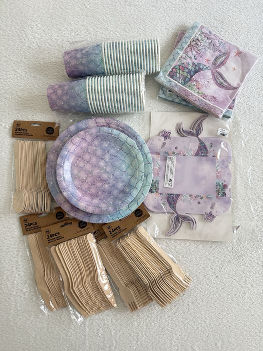 Kit Festa Tema Sereia/Fundo do Mar - NOVO