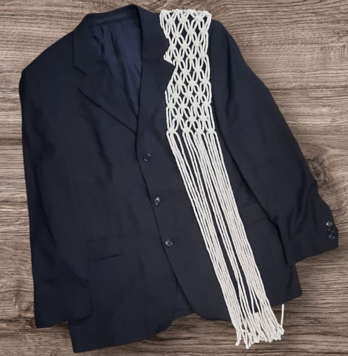 Накидка Погон макраме