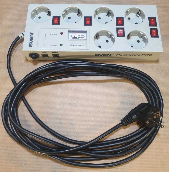 Сетевой фильтр SVEN Platinum Pro (4.5 m)