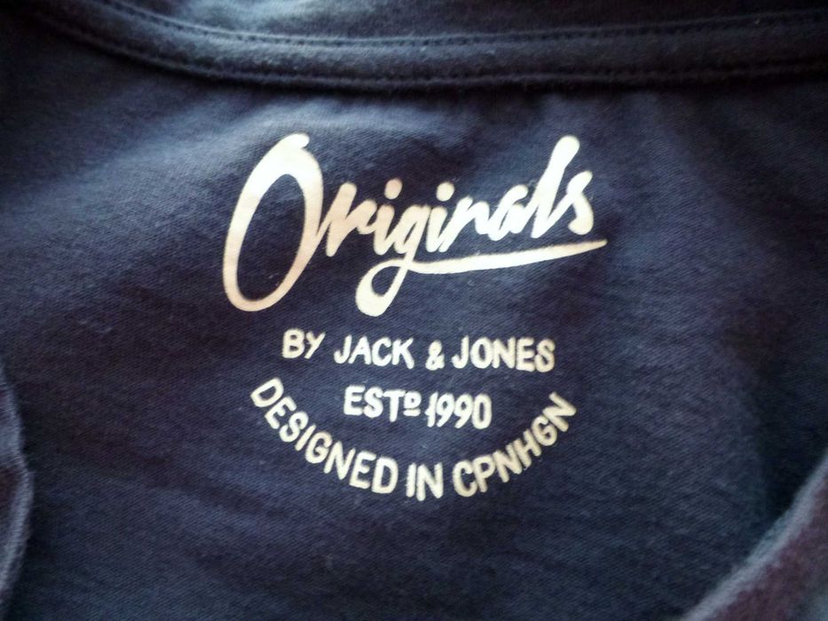Jack & Jones męski T-shirt z nadrukiem M L