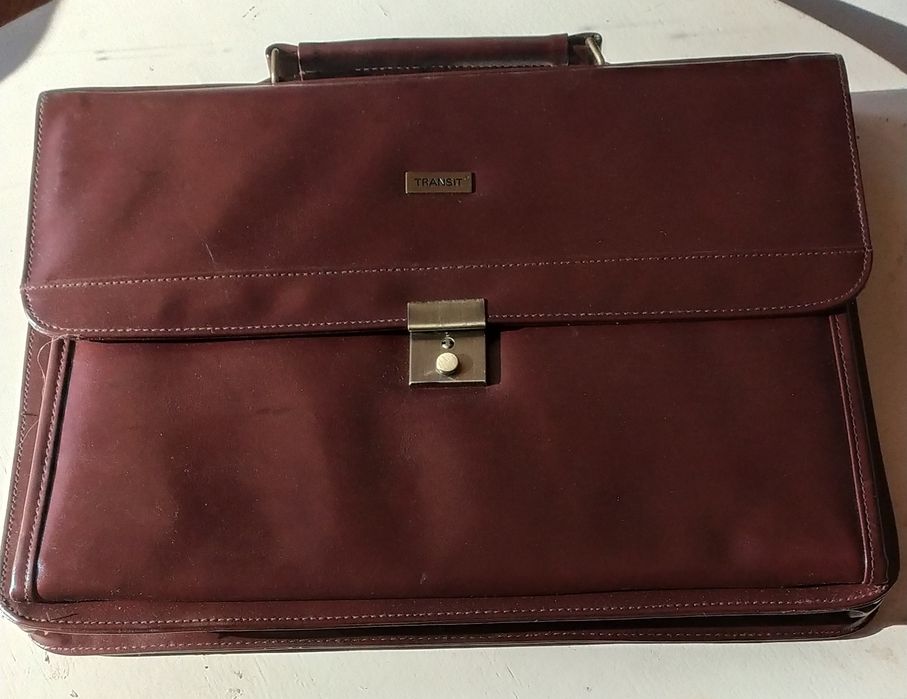 Aktówka, teczka skórzana