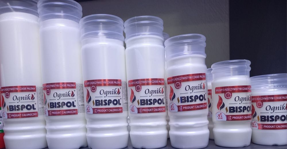 Свічка Bispol вся в наявності