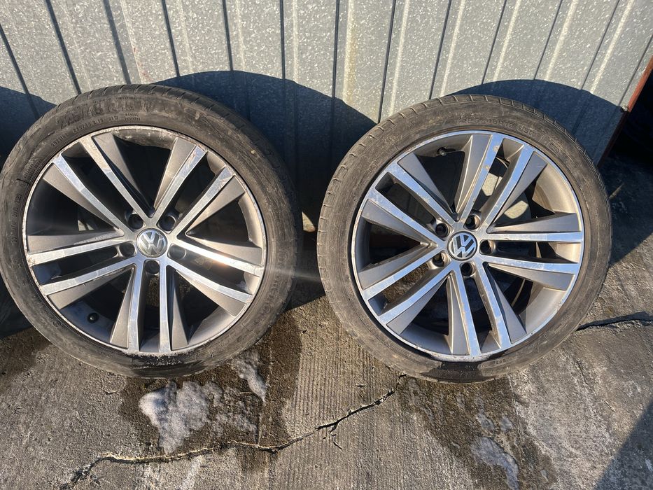 Komplet felg orginalnych Volkswagen 18” 5X112 225/45 ET 35