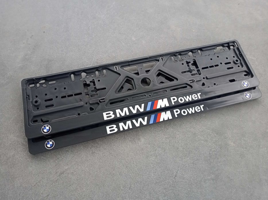 Номерні рамки Mersedes AMG BMW M Power Audi S-line  Skoda RS