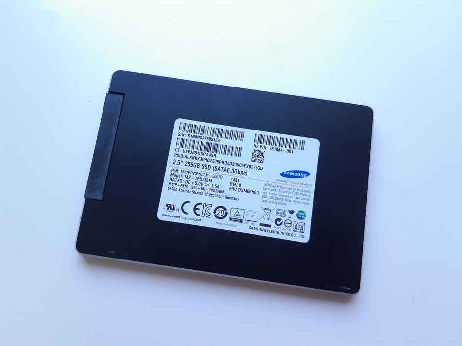 SSD SATA Samsung 256GB - sprawny!