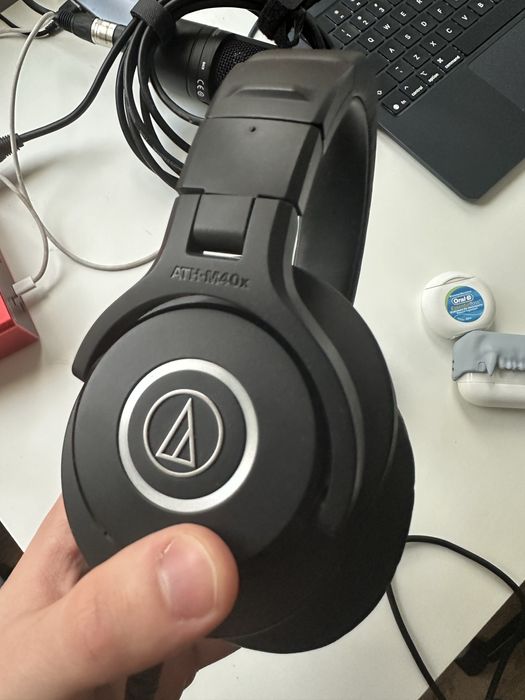 audio-technica ath-m40x stan bardzo dobry
