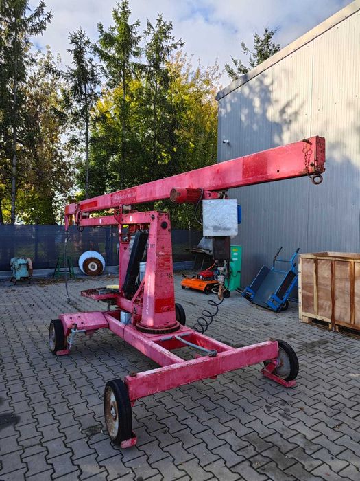 Dźwig Steinweg Bocker MK-300/5 Minikran żuraw wciągarka silki bloczków