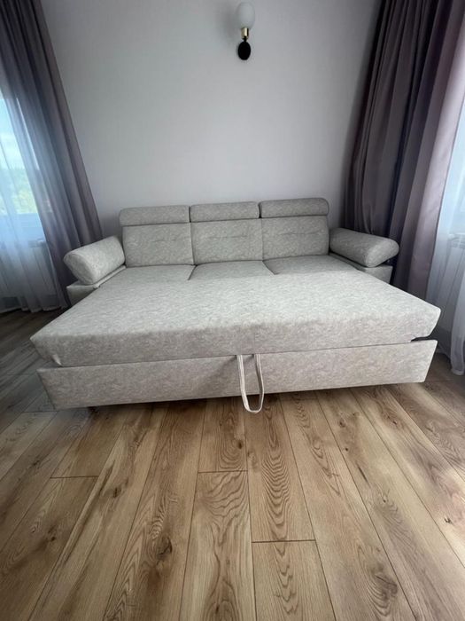 Sofa beż-szarość-krem 230cm