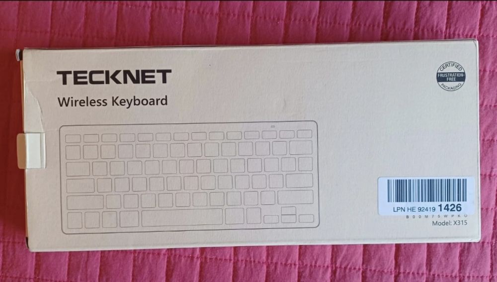 Teclado wireless da tecknet