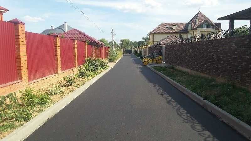 Асфальтирование, укладка асфальта, ремонт дорог под ключ