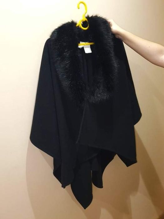 Cieplutkie ponczo peleryna okazja idealna na jesień