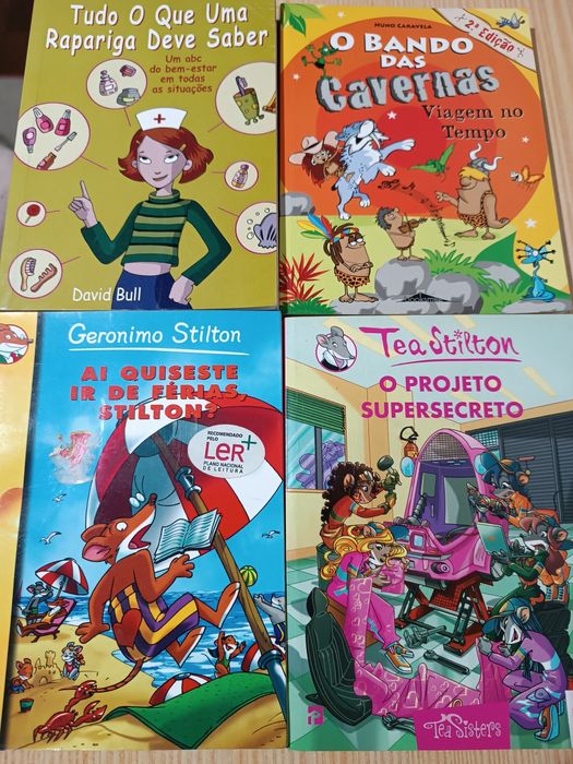 Lote de 4 Livros