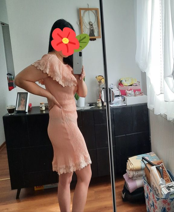 Damska sukienka/ hiszpanka/ na wesele, rozmiar S