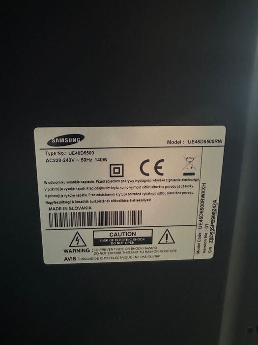 Telewizor Samsung 46 cali