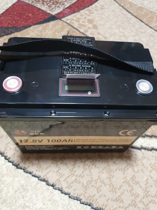 Акумулятор SJY LiFePo4 12v 100ah 1280wh