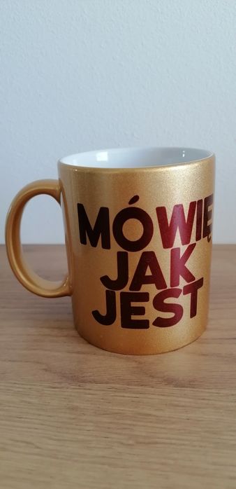 Kubek Złoty Mówię Jak Jest