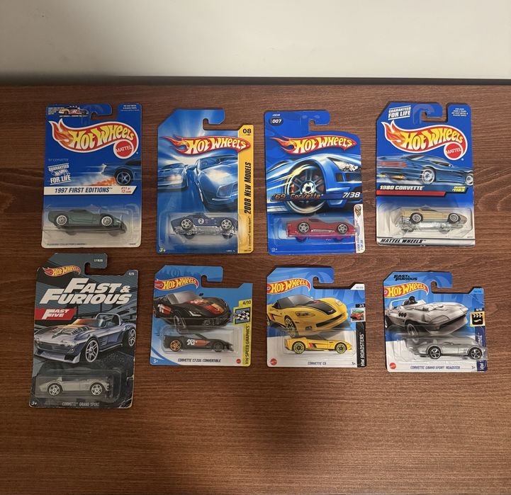 Машинки Hot-Wheels Corvette
