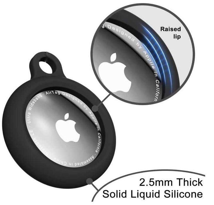 Etui ochronne/brelok do Apple AirTag 4 sztuki